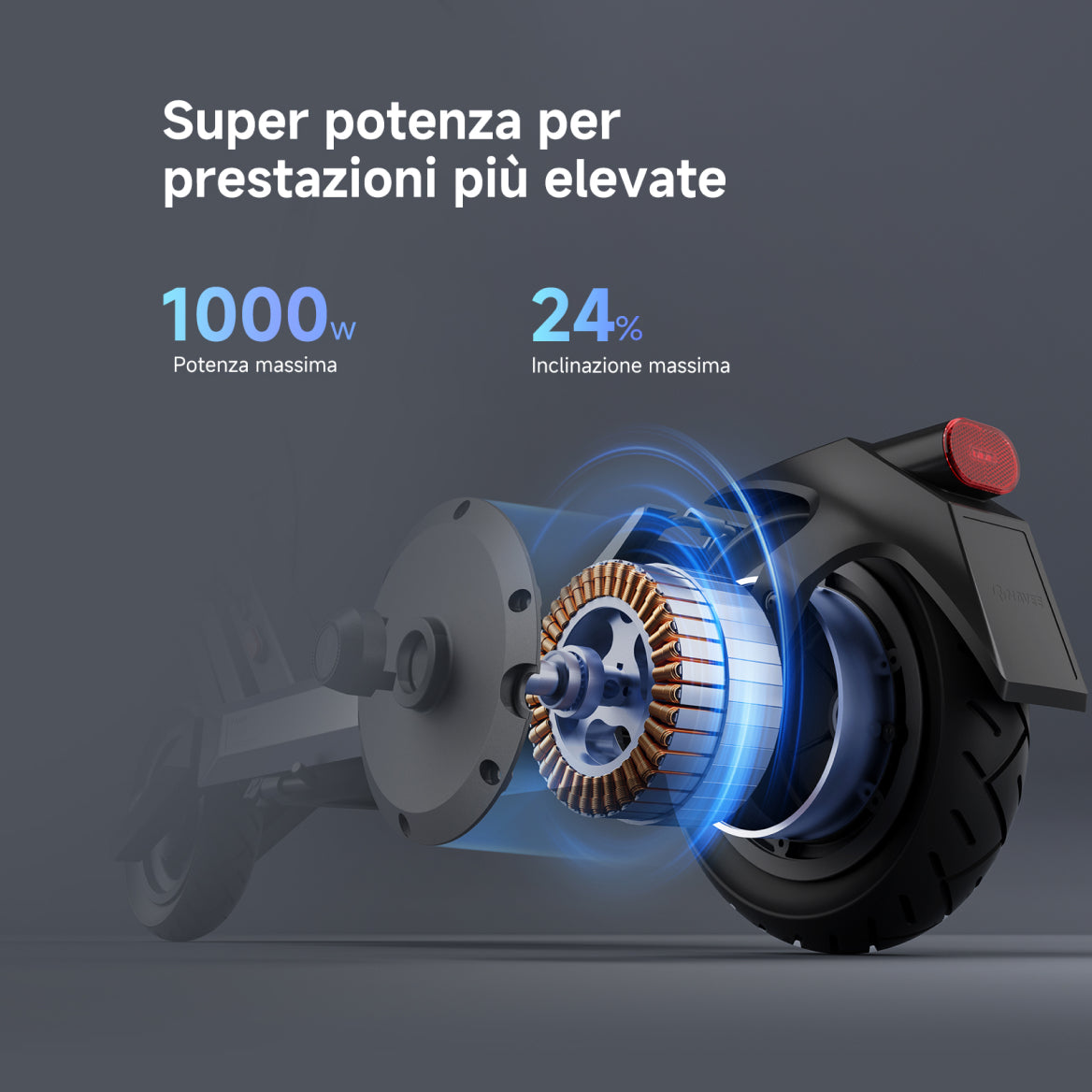 Monopattino elettrico ad alte prestazioni NAVEE S60